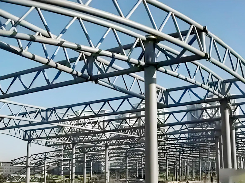 Versatile Steel Warehouse with Strong Bolts and Electroplated Surface