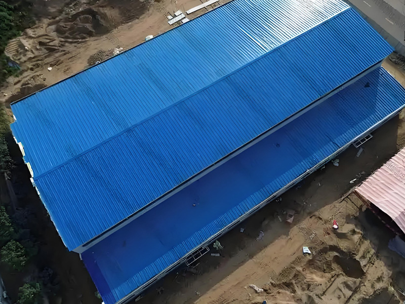 Customizable Steel Workshop Structure with Premium Paint Finish