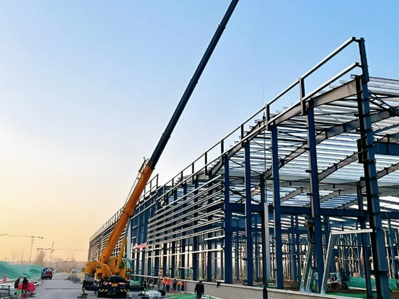 Prefabricated Container Portable Prefab Modular Mobile House Workshop Warehouse Steel Structure Prefabricated House