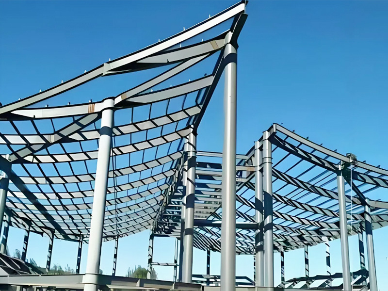 Versatile Steel Warehouse with Strong Bolts and Electroplated Surface