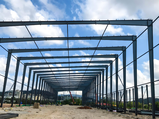 High Strength Bolt Prefabricated Steel Warehouse for Custom Designs