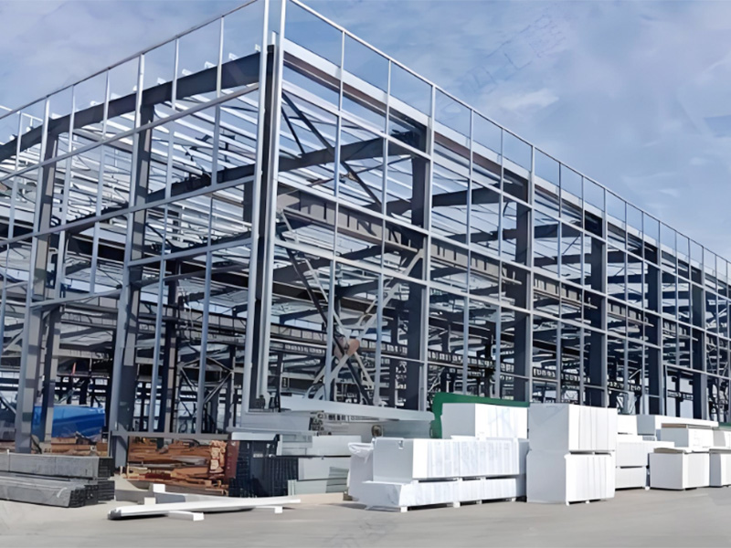 High Strength Bolt Prefabricated Steel Warehouse for Custom Designs