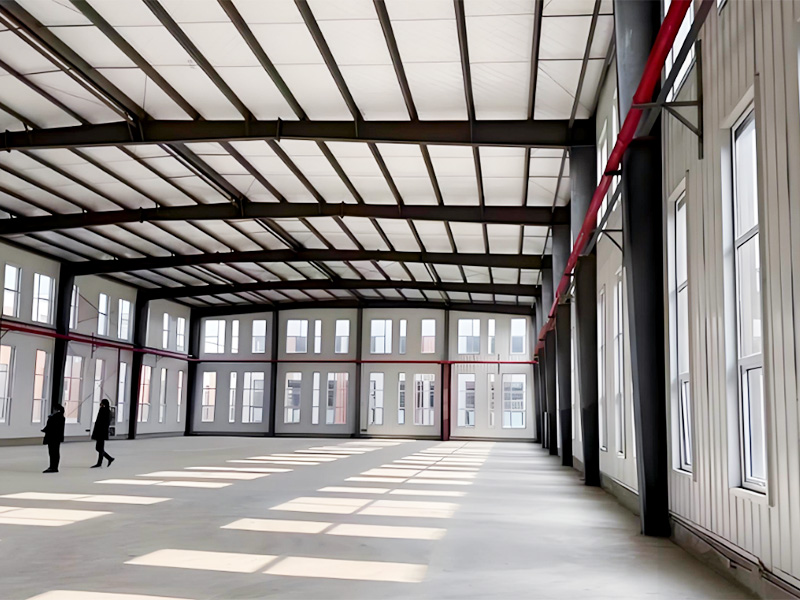 Versatile Steel Warehouse with Strong Bolts and Electroplated Surface